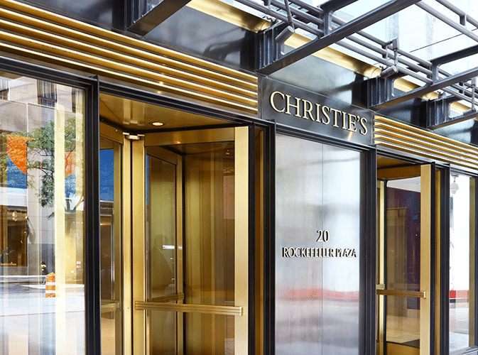 Luxury at Christie's